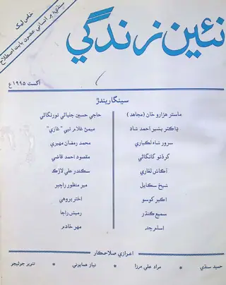 मंथली नईं ज़िंदगी वॉल्यूम 48 नंबर 8 (1995)