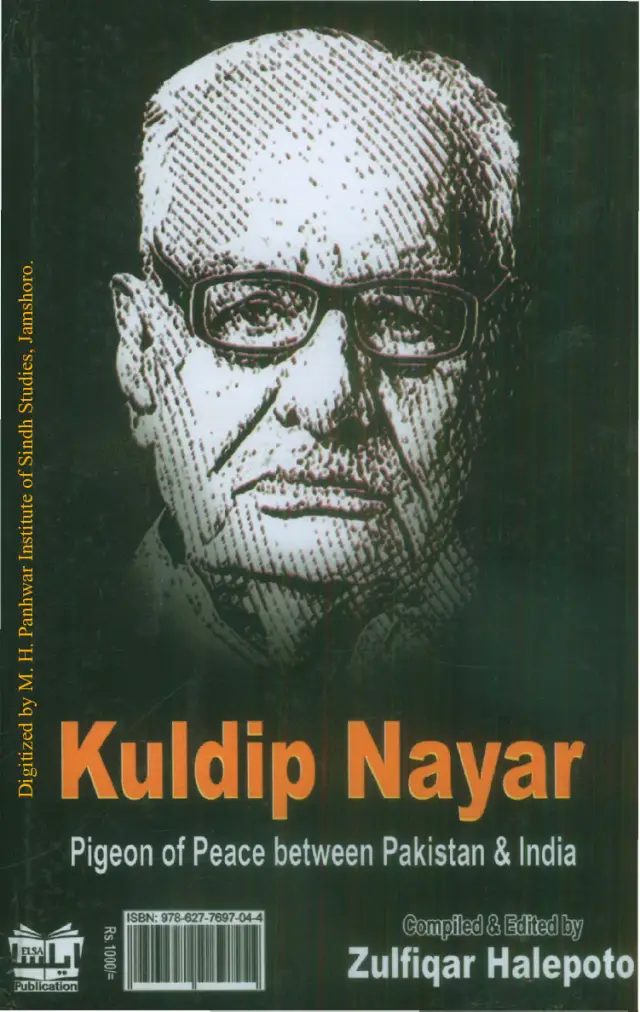 Kuldeep Nayyar: A Pigeon of Peace in South Asia